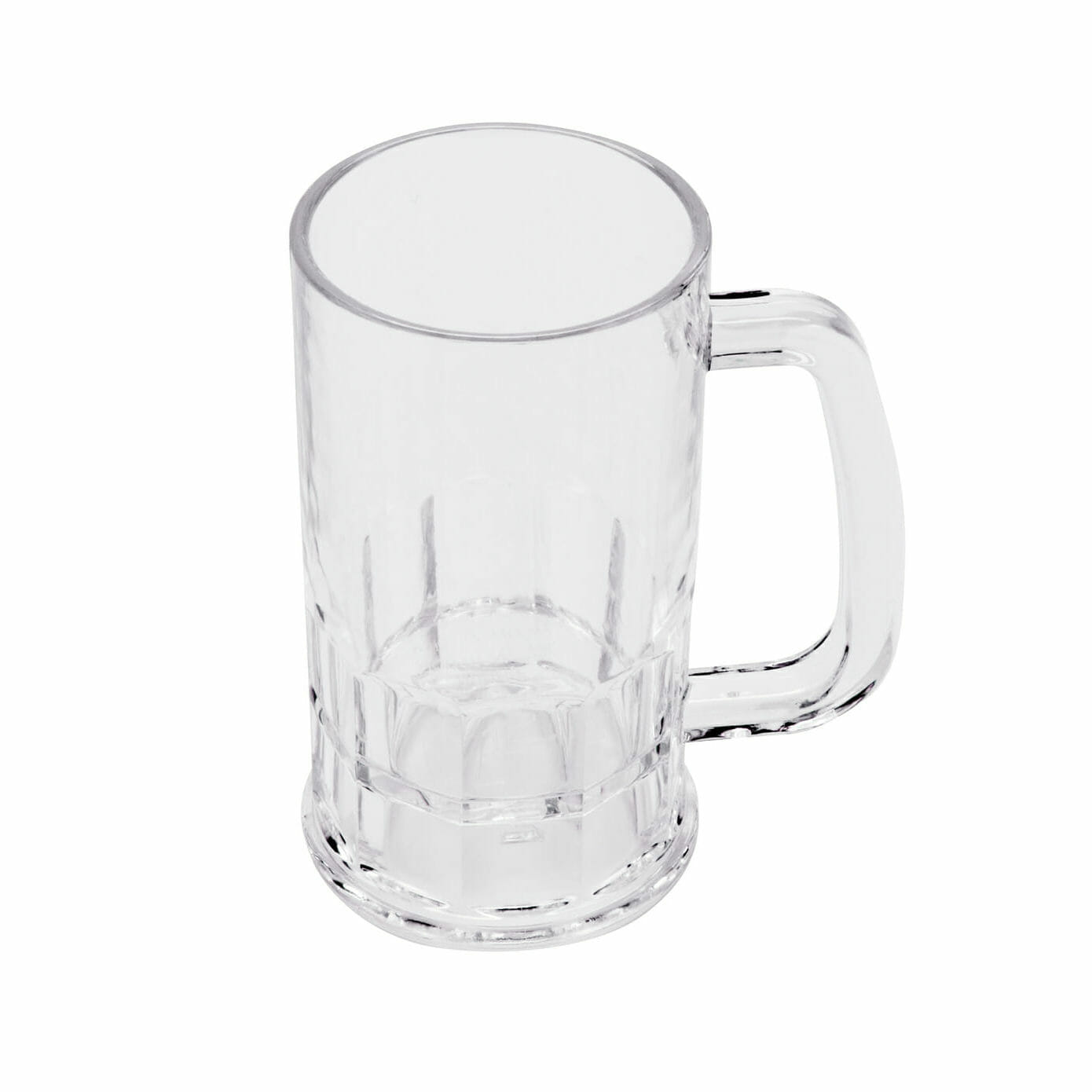 20 oz. (20.55 oz. Rim-Full), 3.5" (5" w/Handle) Beer Mug, 6.25" Tall