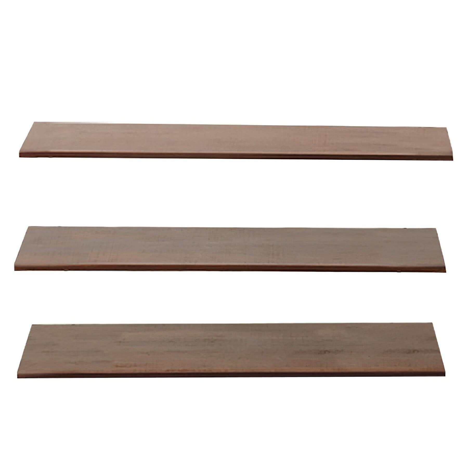 Set of 3 Wood Boards, 33.5" x 10", 33.5" x 12", 33.5" x 14"