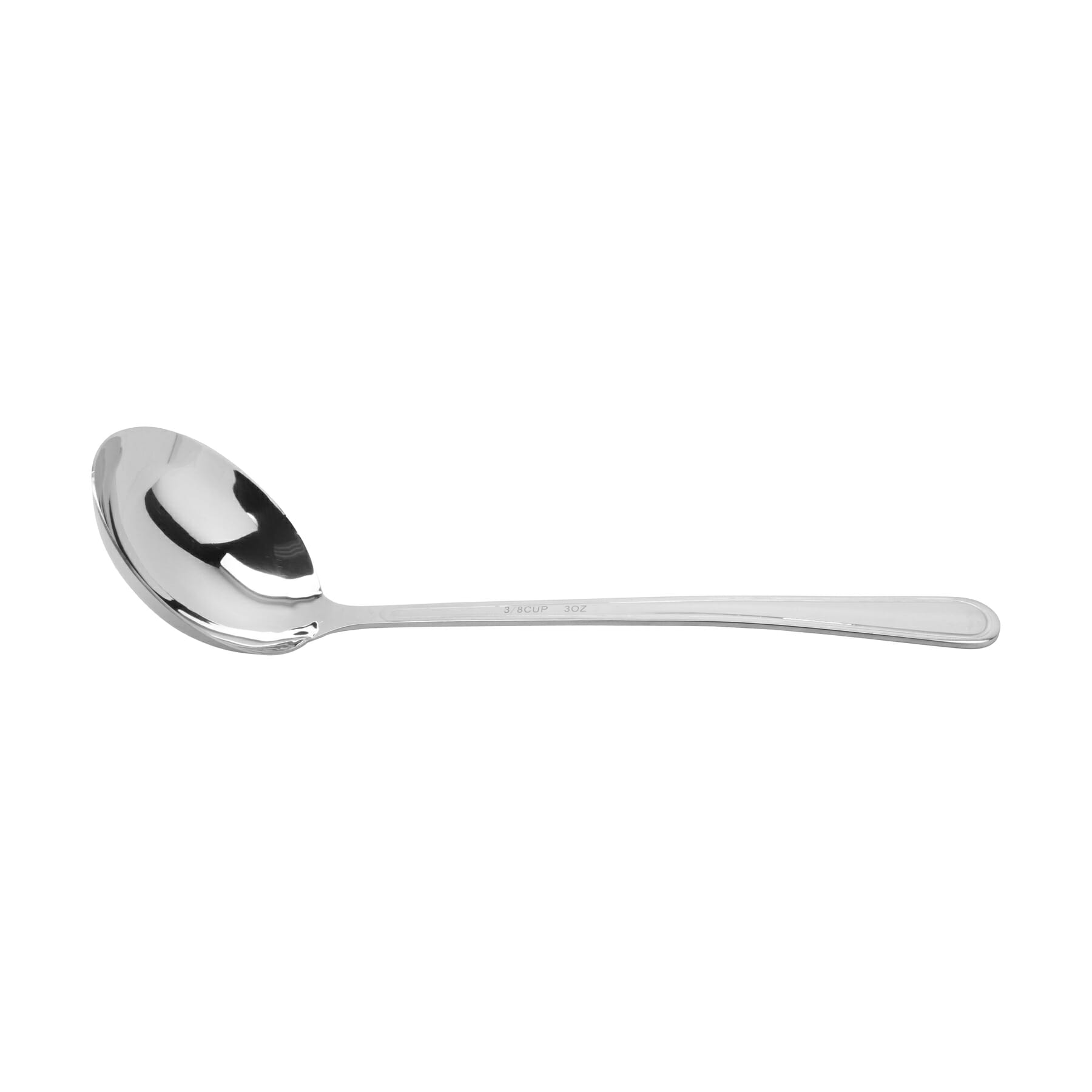 1 oz., 9.5" Stainless Steel Ladle w/ Mirror Finish