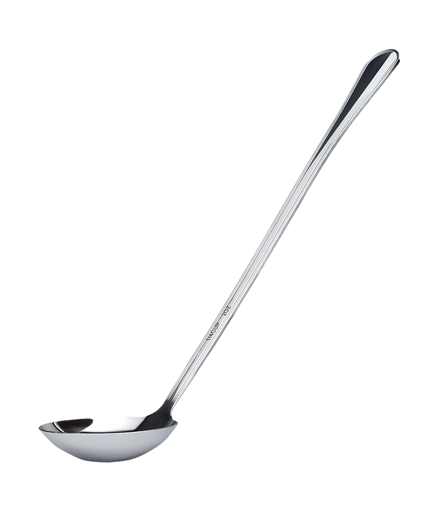 2 oz., 12.5" Stainless Steel Ladle w/ Mirror Finish