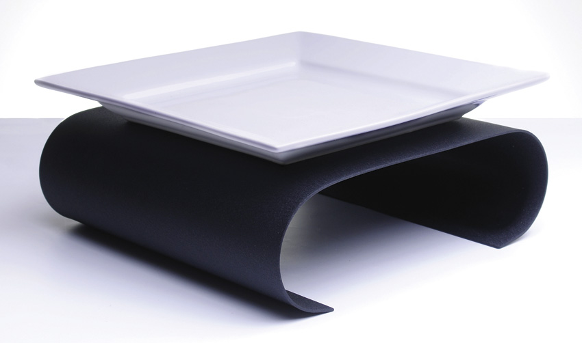 12" Ceramic Square Plate
