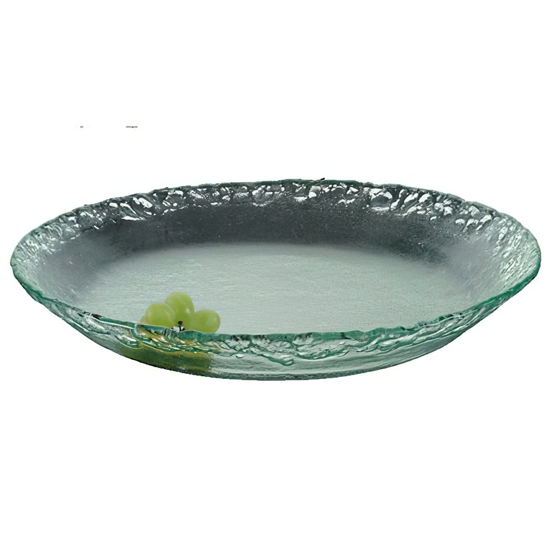 3 qt. Jade Glass Bowl, 15" dia., 2" deep