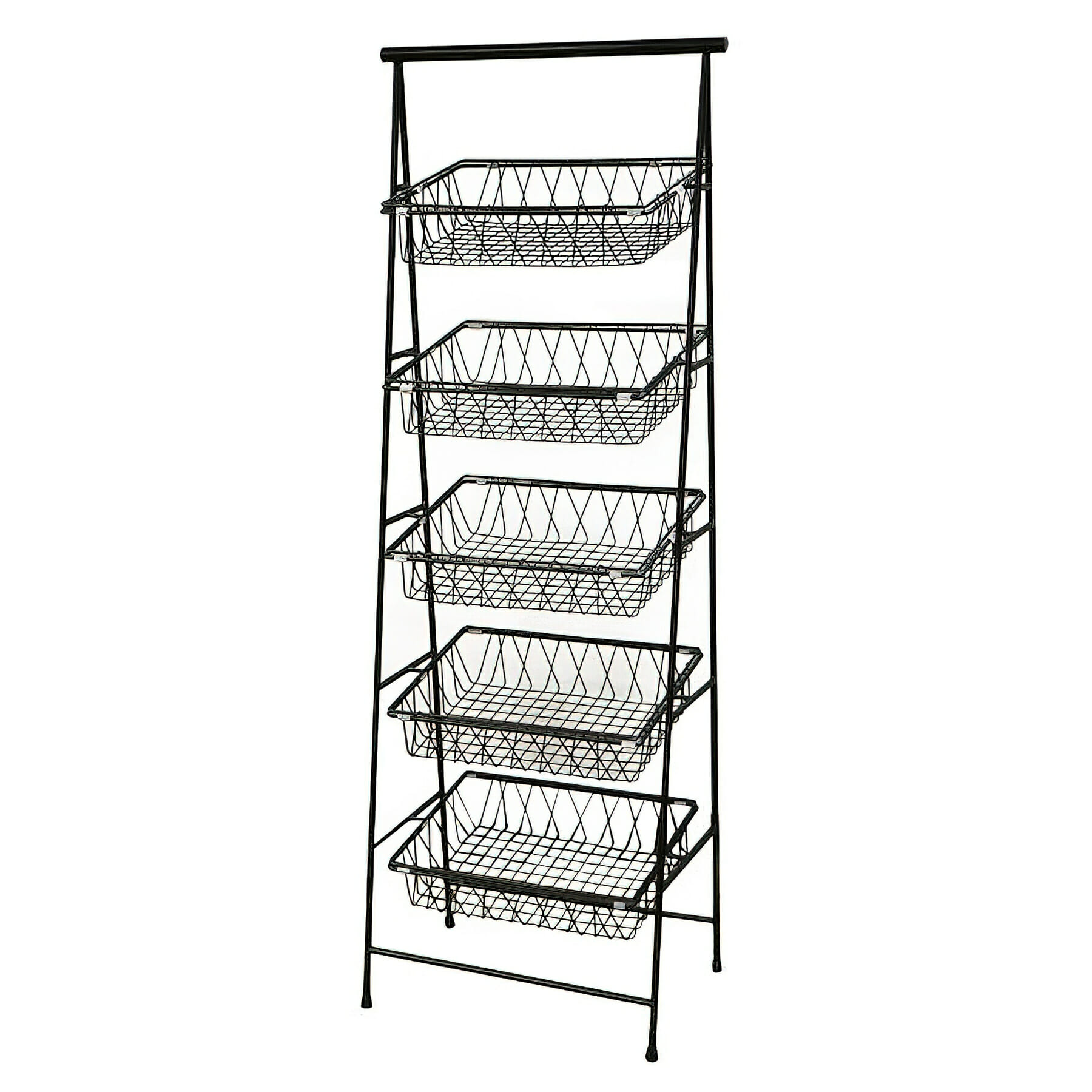 23.5" x 14" Rectangular 5-Tier Tilted Pane Stand, 64" tall (fits IR-903, IR-904, BAMTRY-01, BAMTRY-02, WB-953, WB-954)