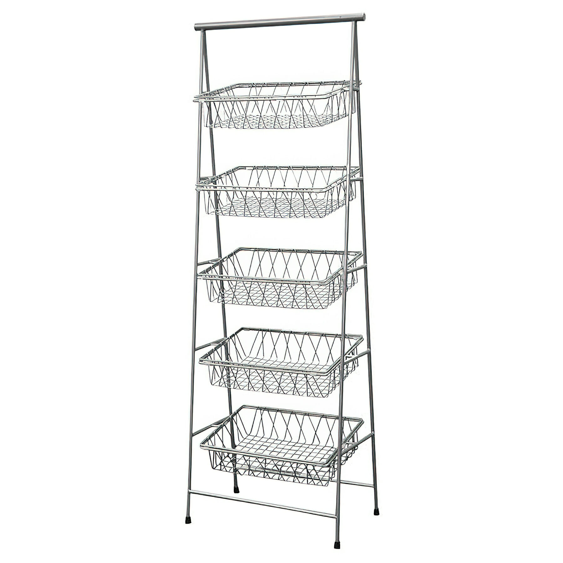 23.5" x 14" Rectangular 5-Tier Tilted Pane Stand, 64" tall (fits IR-903, IR-904, BAMTRY-01, BAMTRY-02, WB-953, WB-954)
