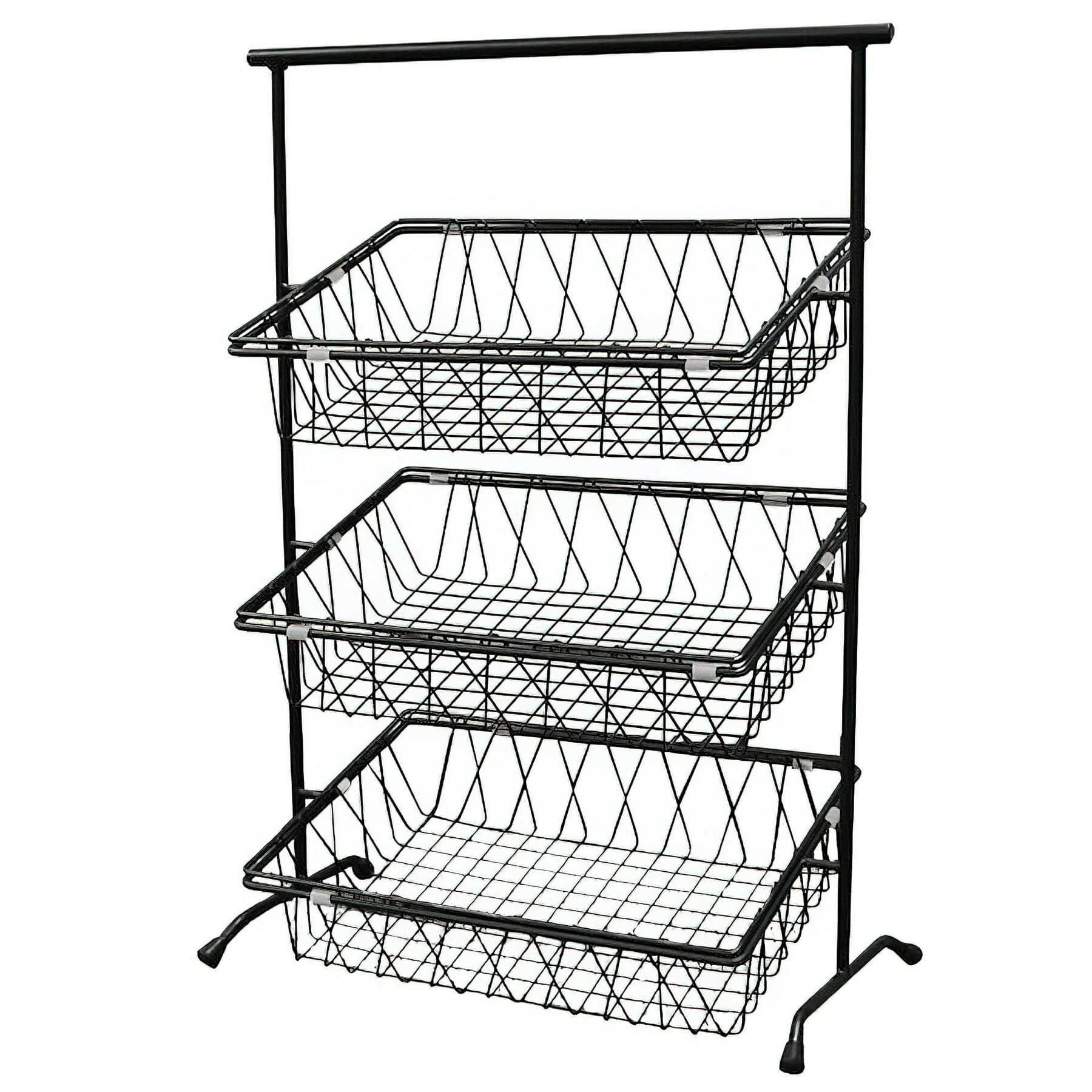 22.75"x 11" Rectangular 3-Tier Tilted Pane Stand, 31.25" tall (fits IR-903, IR-904, BAMTRY-01, BAMTRY-02, WB-953, WB-954)