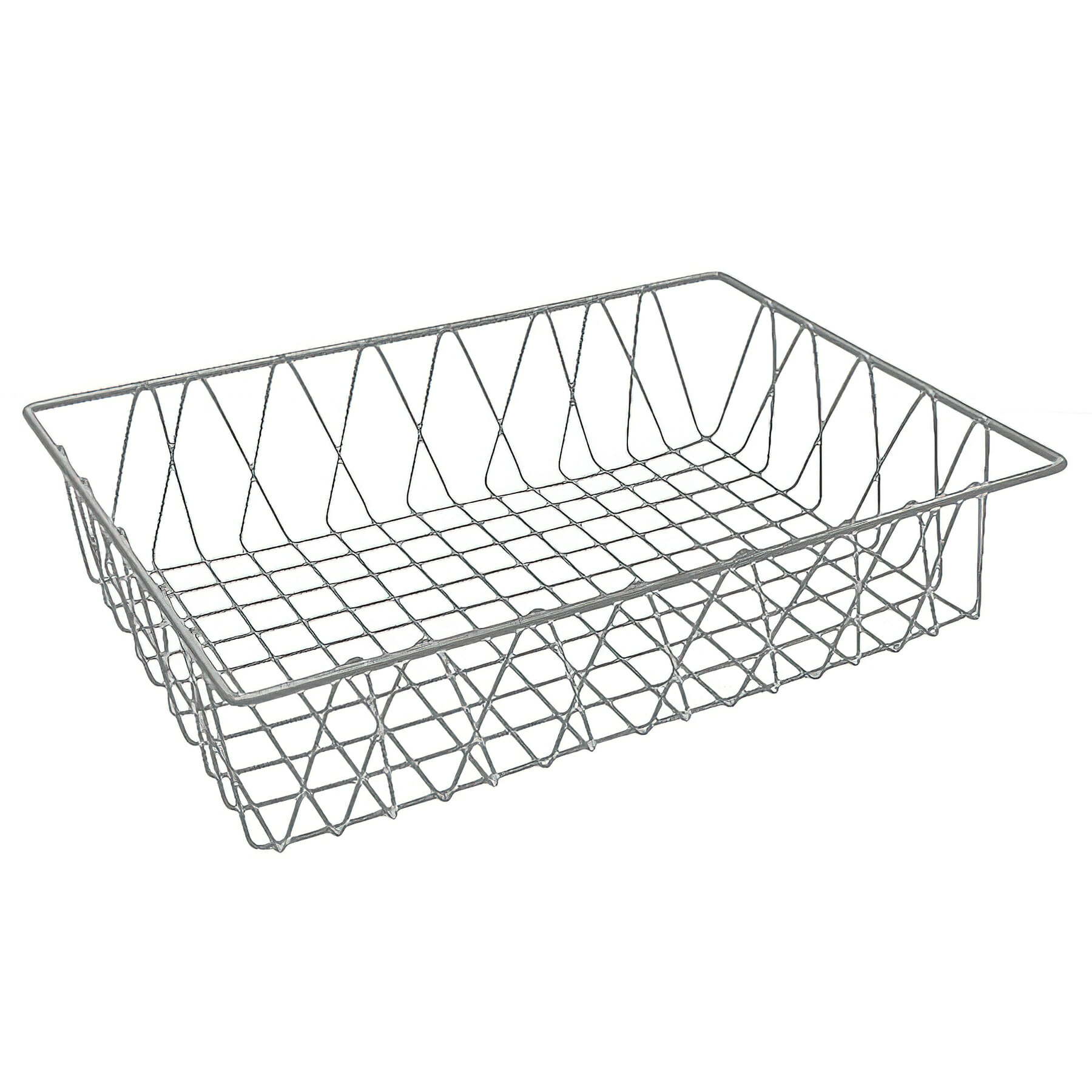18" x 12" Rectangular Wire Pastry Basket, 4" deep (fits IR-900, IR-902, IR-906, IR-907, IR-951, IR-951T, IR-952, IR-952T)